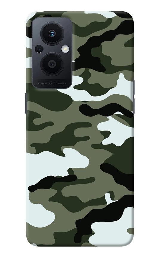 Camouflage Oppo F21 Pro 5G Back Cover
