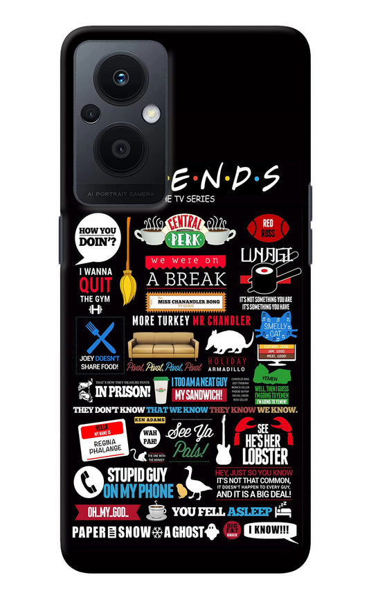 FRIENDS Oppo F21 Pro 5G Back Cover