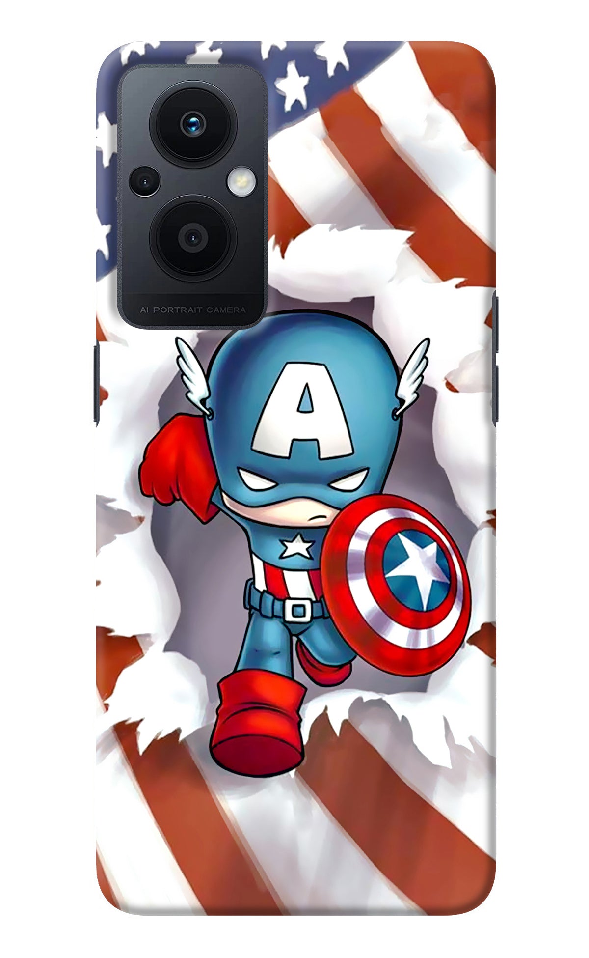 Captain America Oppo F21 Pro 5G Back Cover