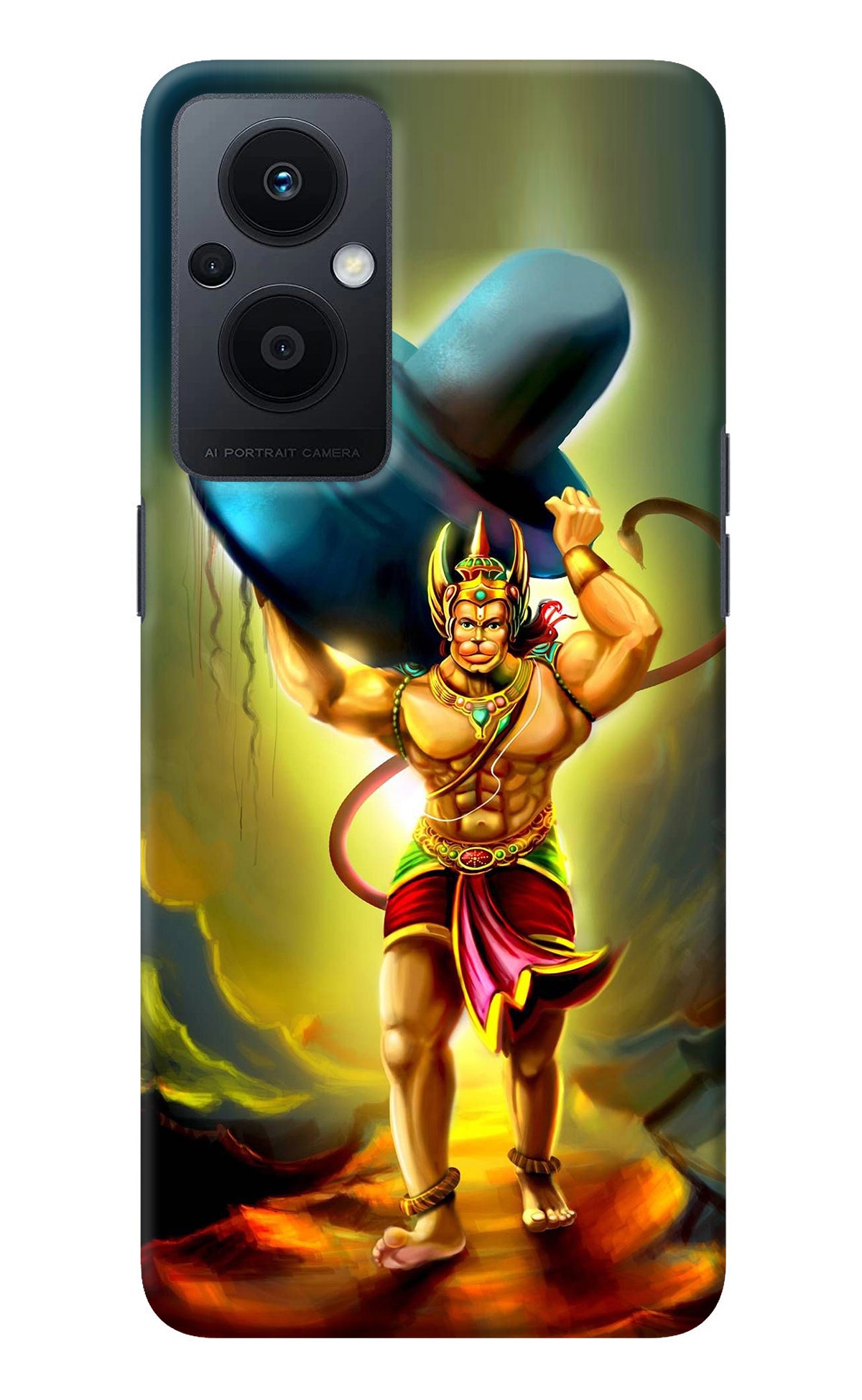 Lord Hanuman Oppo F21 Pro 5G Back Cover