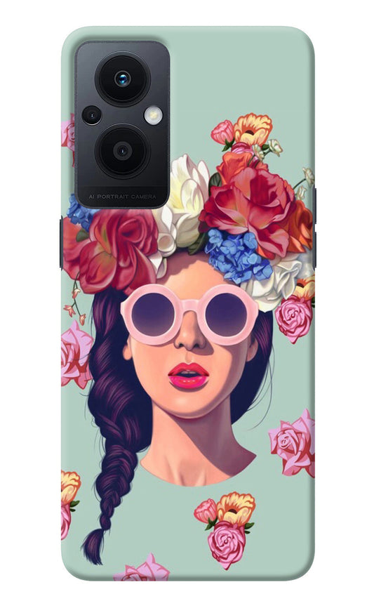 Pretty Girl Oppo F21 Pro 5G Back Cover
