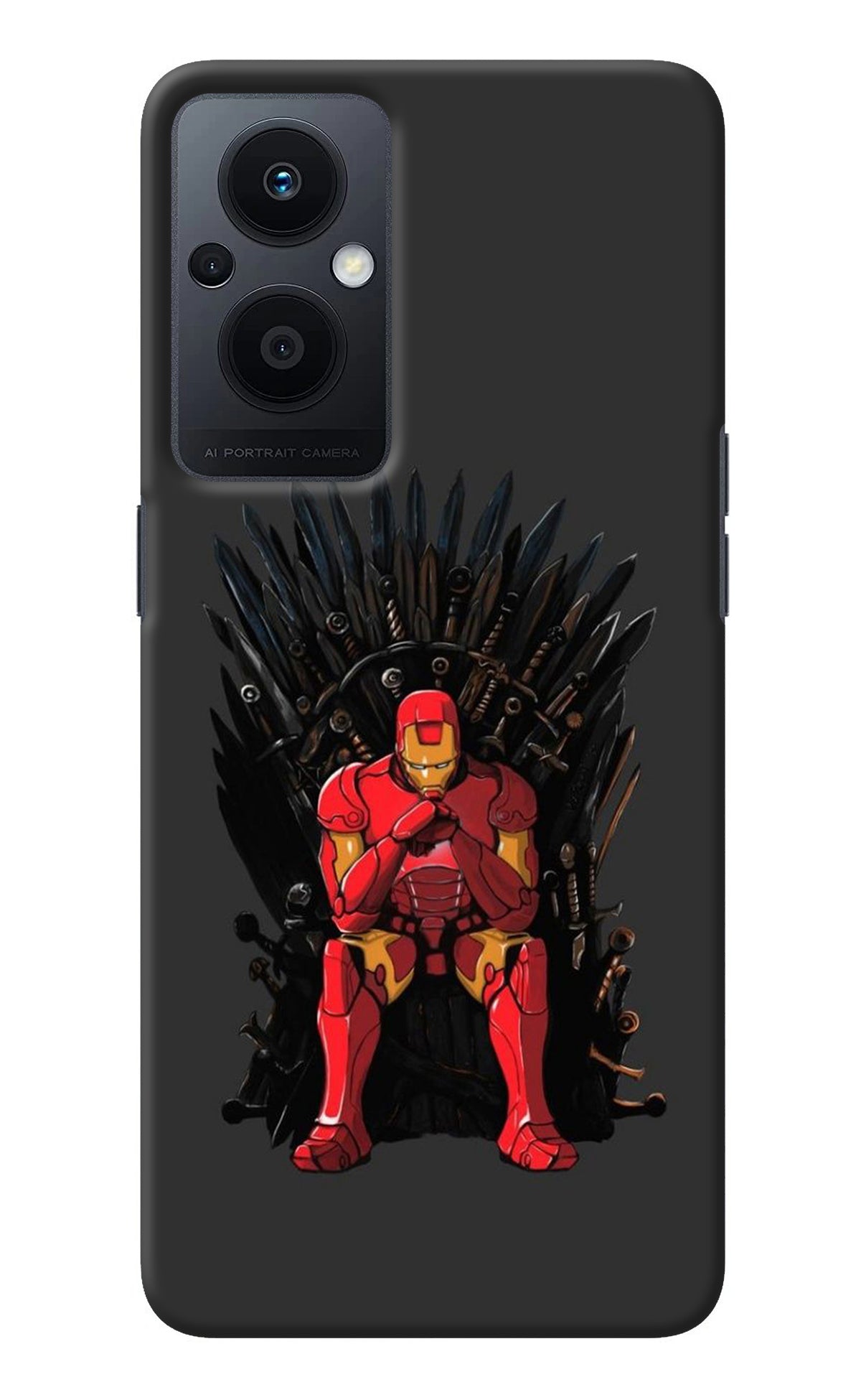 Ironman Throne Oppo F21 Pro 5G Back Cover