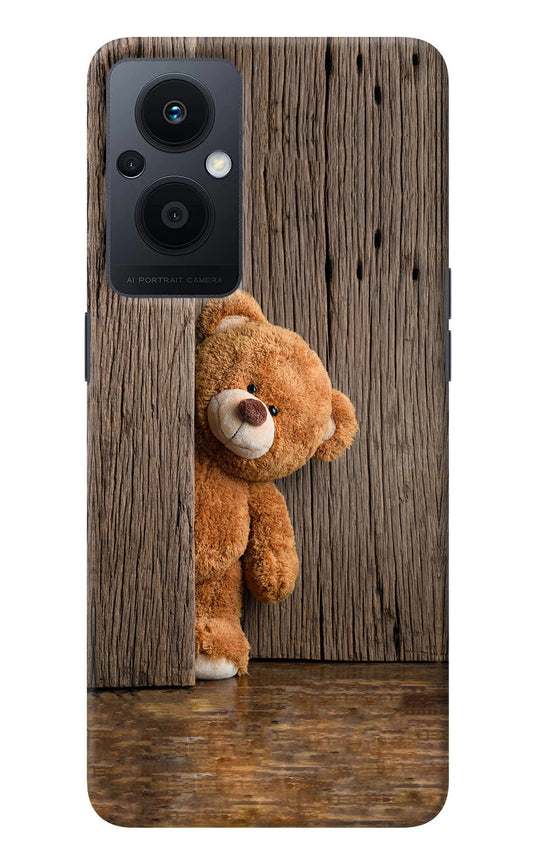 Teddy Wooden Oppo F21 Pro 5G Back Cover
