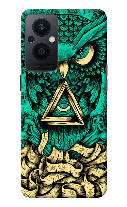 Green Owl Oppo F21 Pro 5G Back Cover