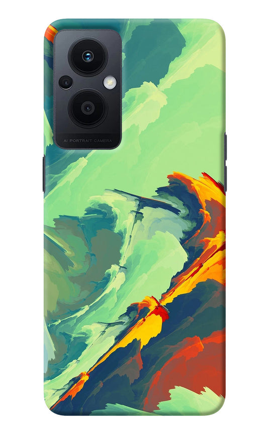 Paint Art Oppo F21 Pro 5G Back Cover