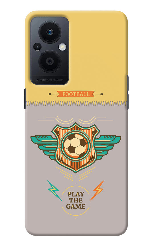 Football Oppo F21 Pro 5G Back Cover