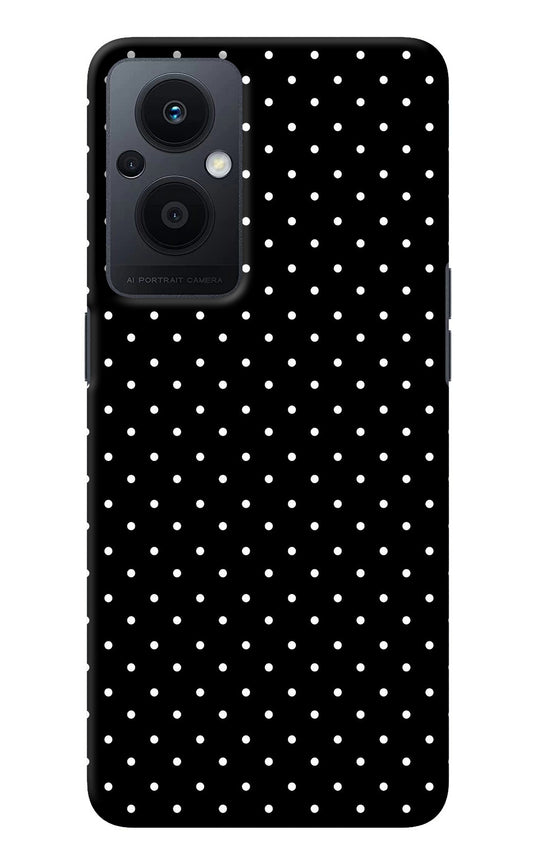 White Dots Oppo F21 Pro 5G Back Cover