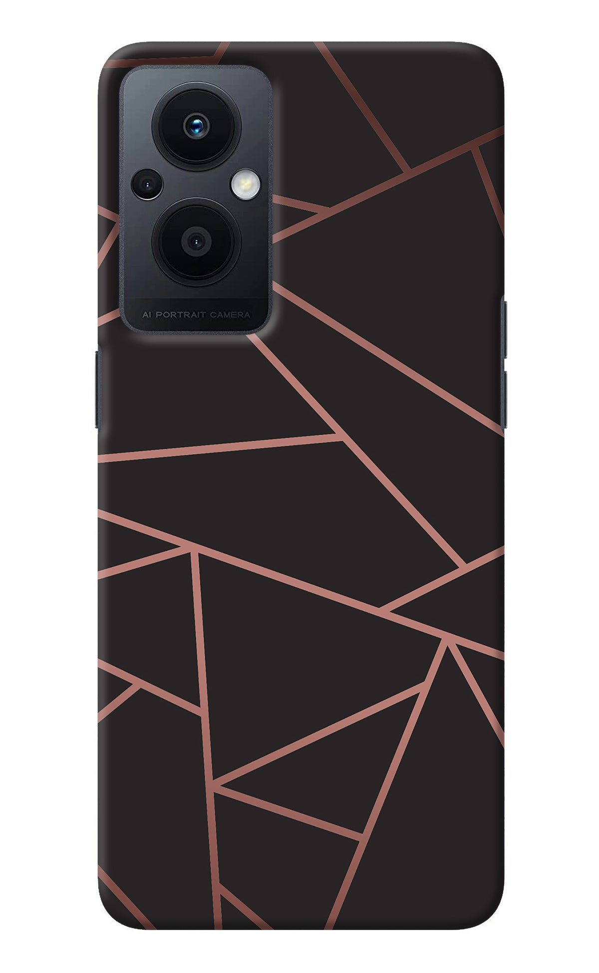 Geometric Pattern Oppo F21 Pro 5G Back Cover