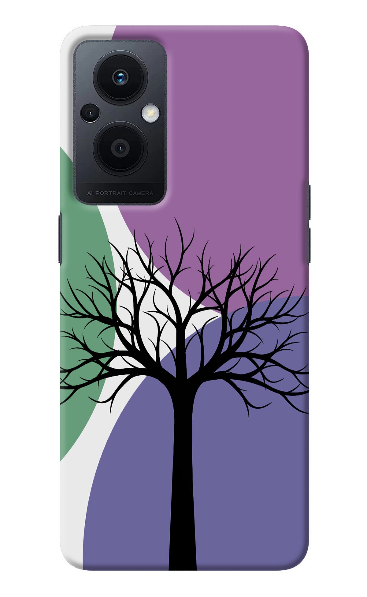 Tree Art Oppo F21 Pro 5G Back Cover