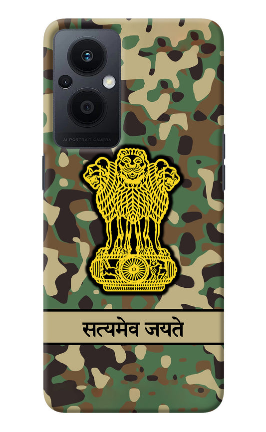 Satyamev Jayate Army Oppo F21 Pro 5G Back Cover
