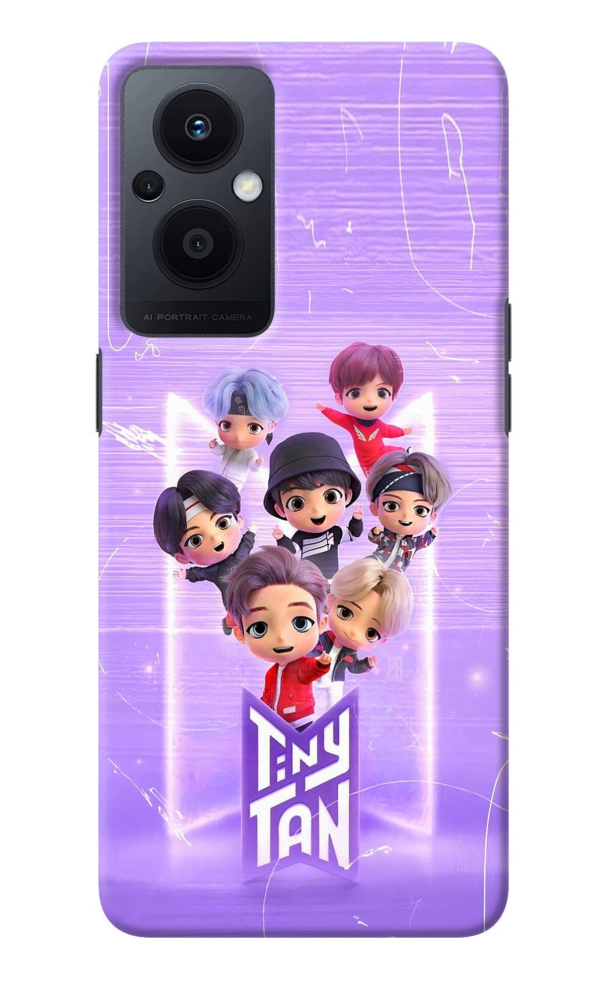 BTS Tiny Tan Oppo F21 Pro 5G Back Cover