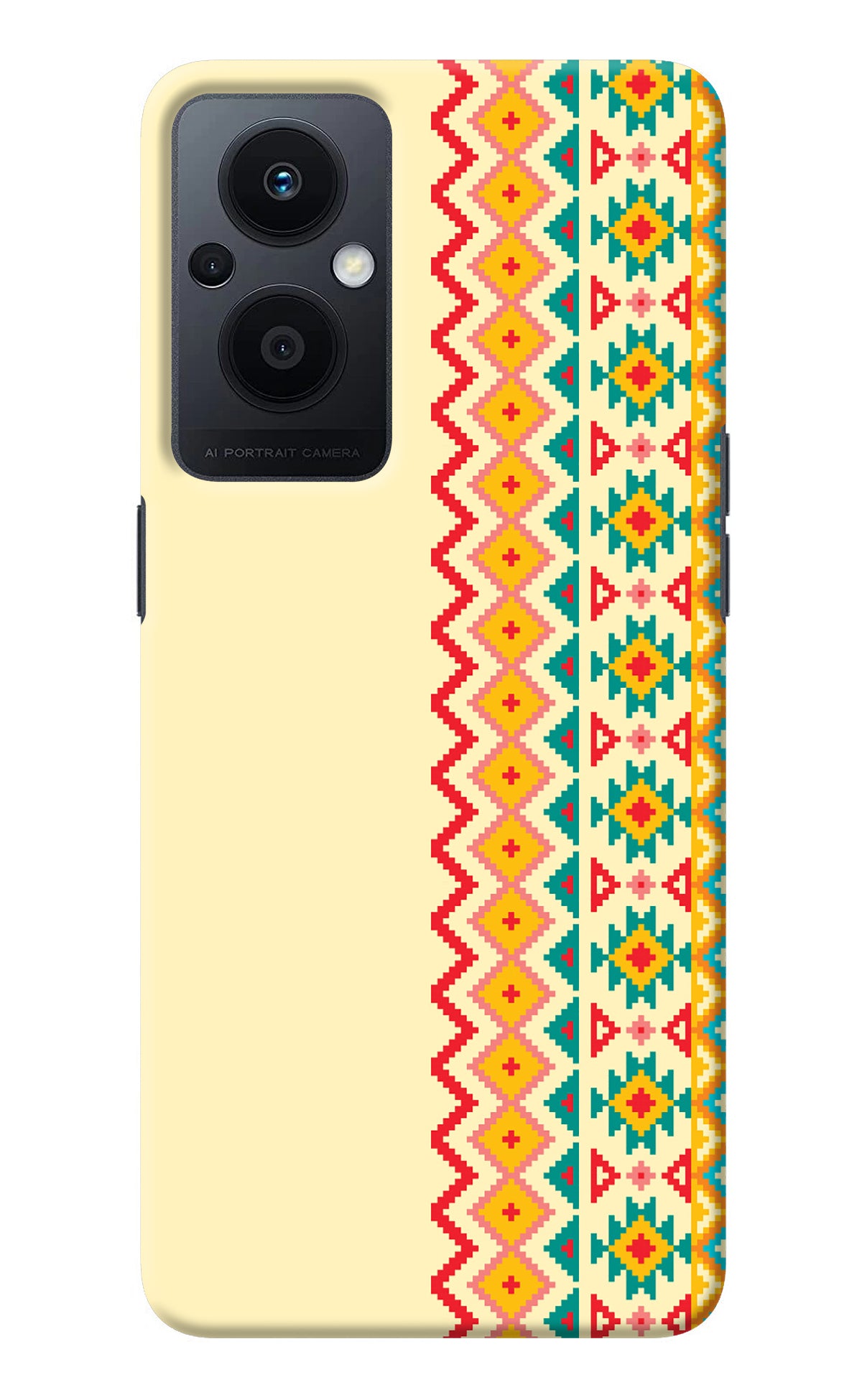 Ethnic Seamless Oppo F21 Pro 5G Back Cover