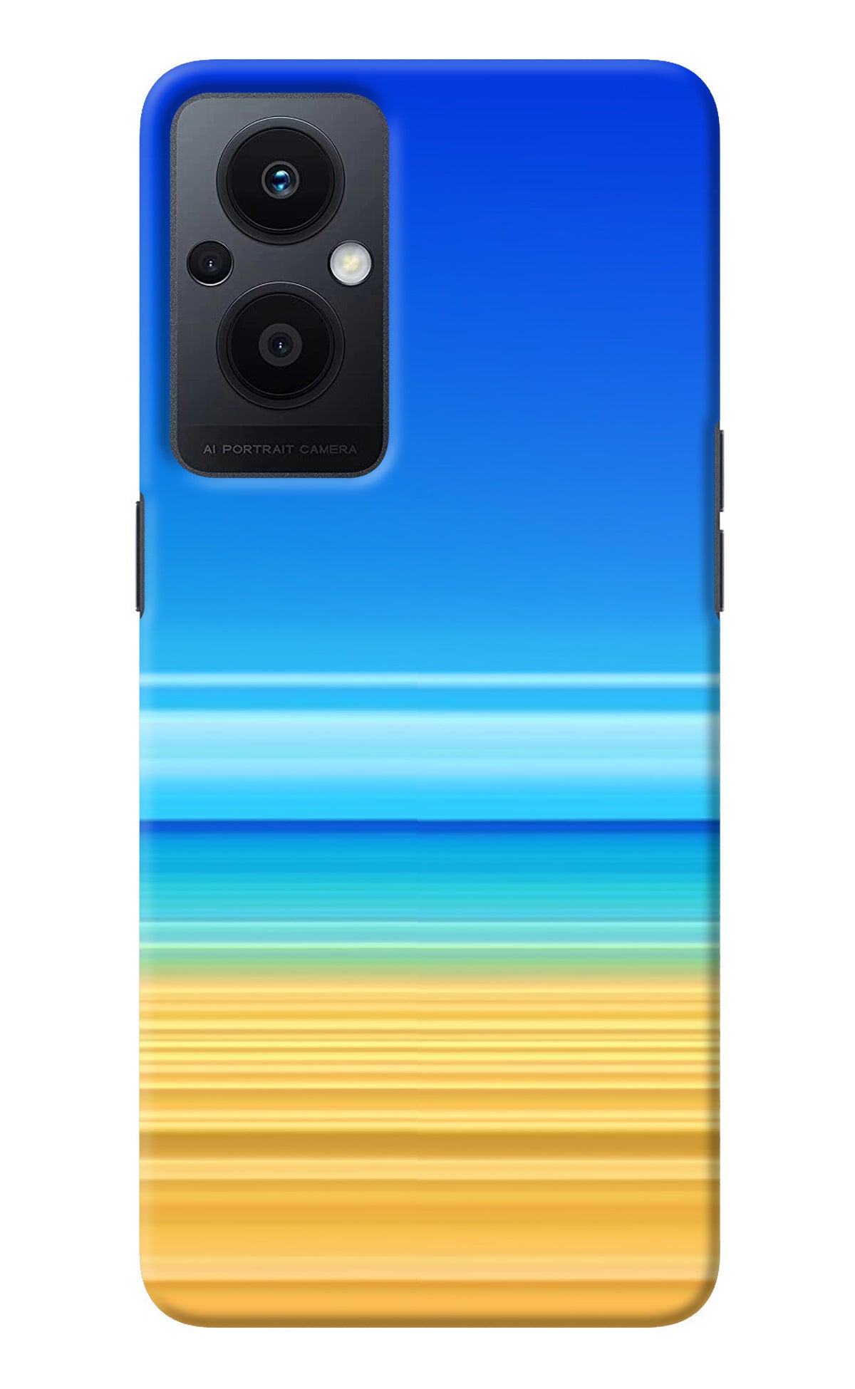 Beach Art Oppo F21 Pro 5G Back Cover