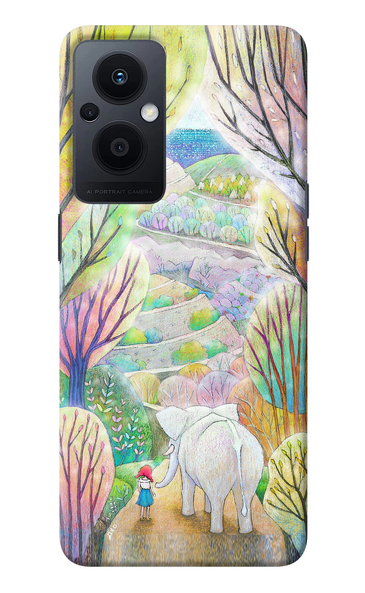 Nature Painting Oppo F21 Pro 5G Back Cover