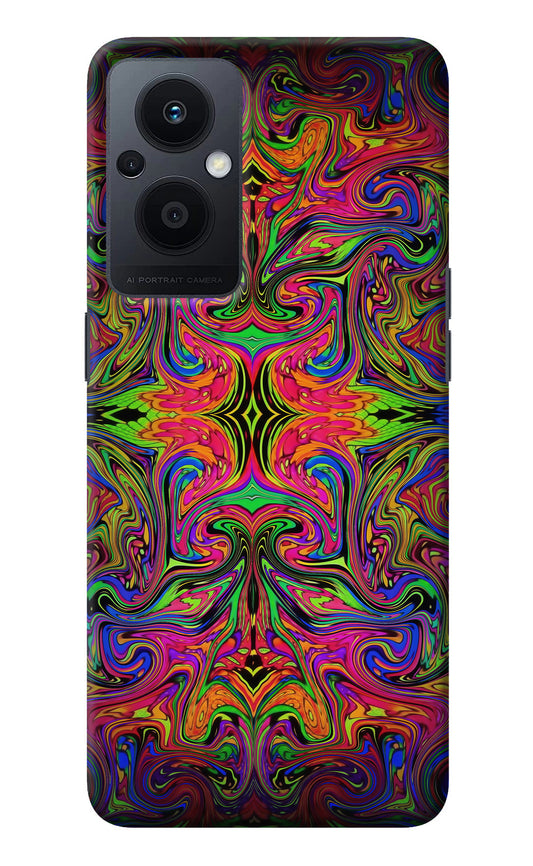 Psychedelic Art Oppo F21 Pro 5G Back Cover