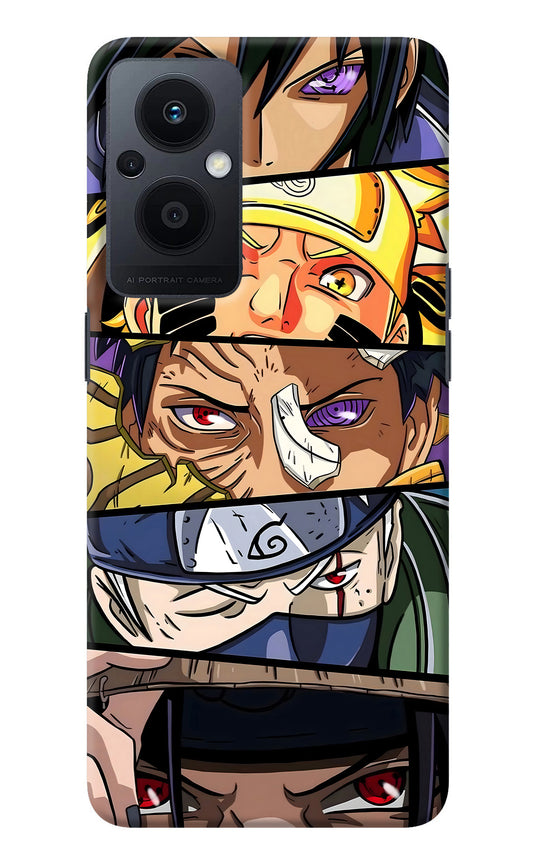 Naruto Character Oppo F21 Pro 5G Back Cover