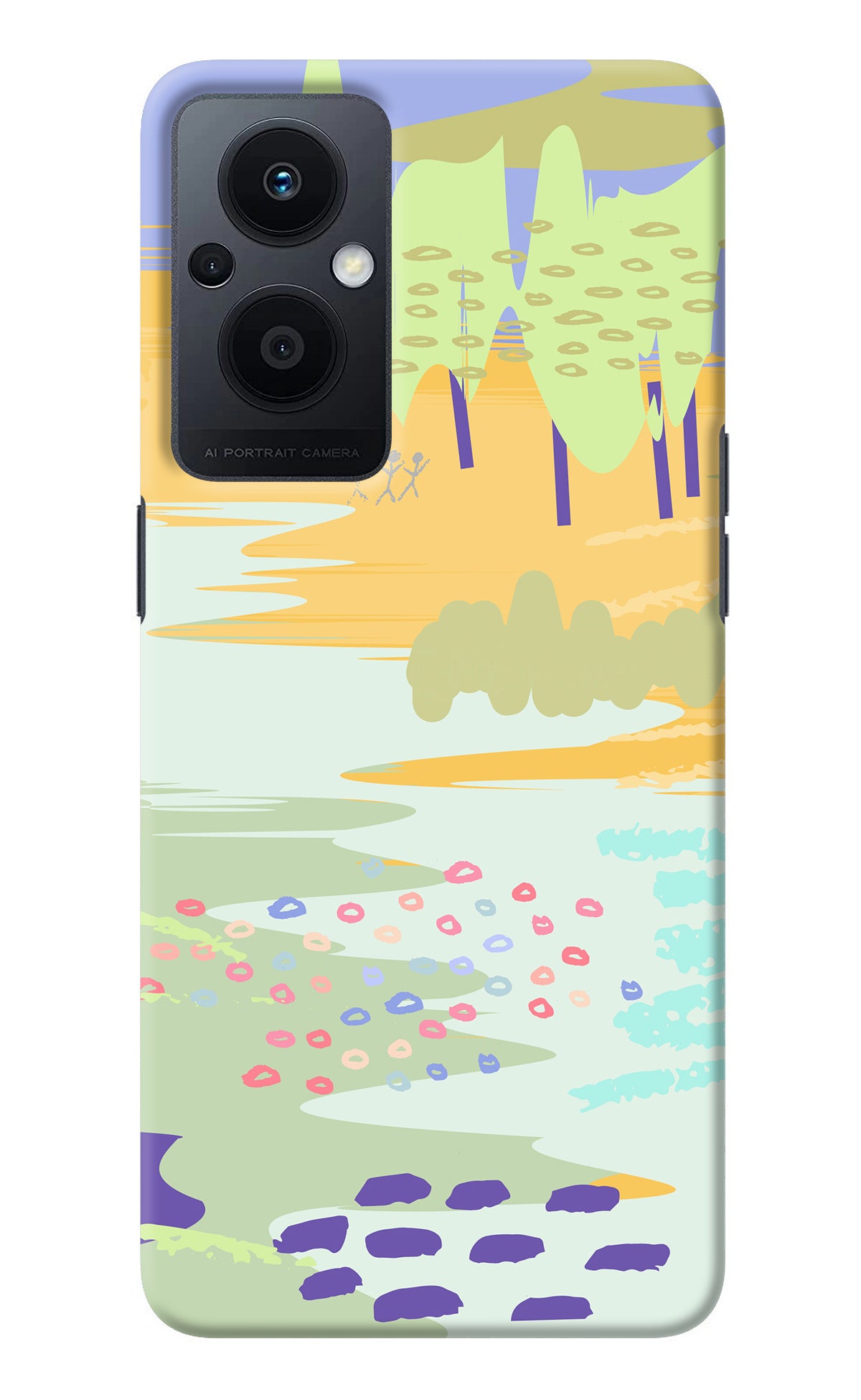 Scenery Oppo F21 Pro 5G Back Cover