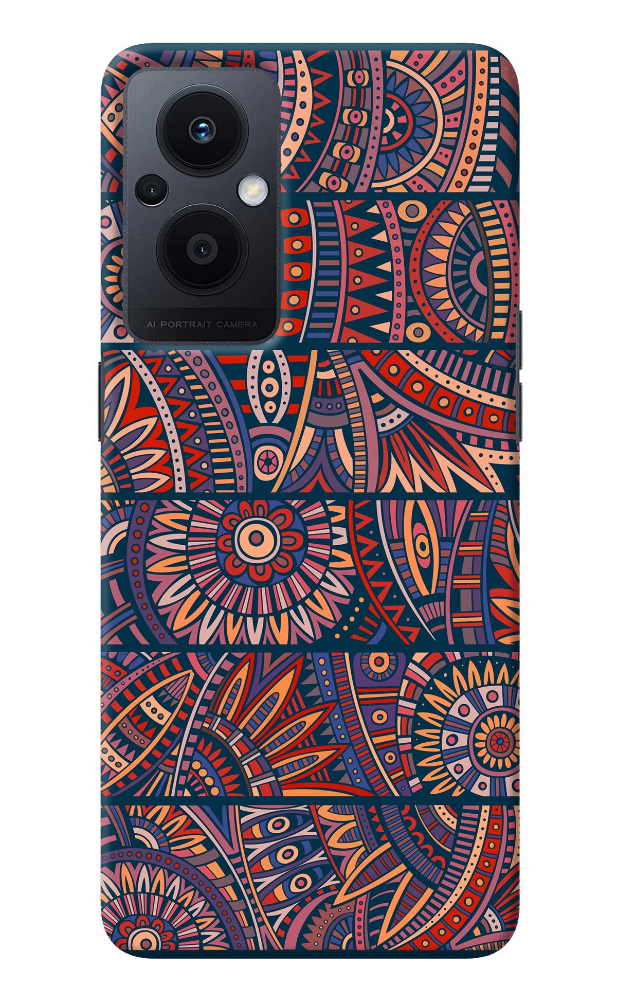 African Culture Design Oppo F21 Pro 5G Back Cover