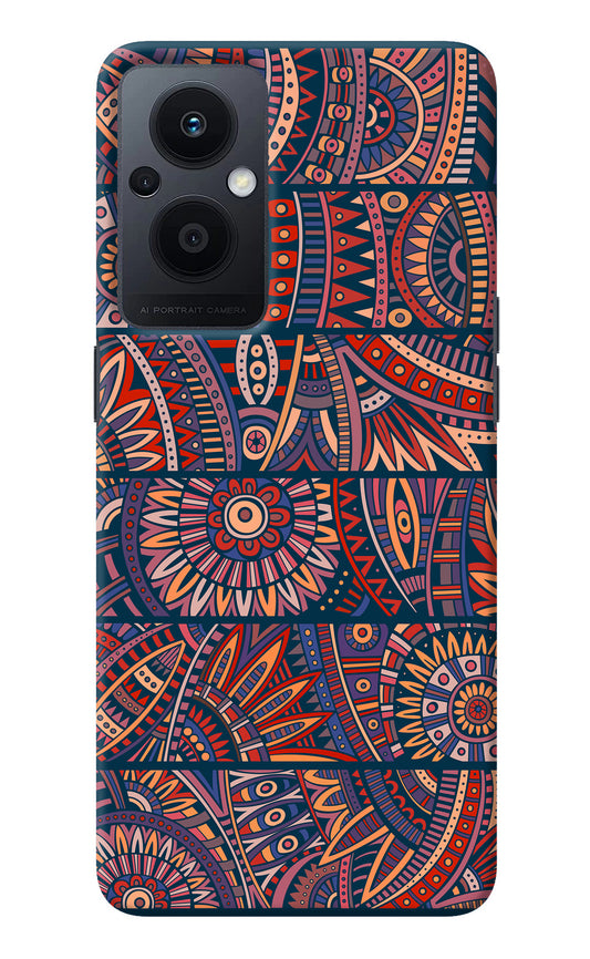 African Culture Design Oppo F21 Pro 5G Back Cover