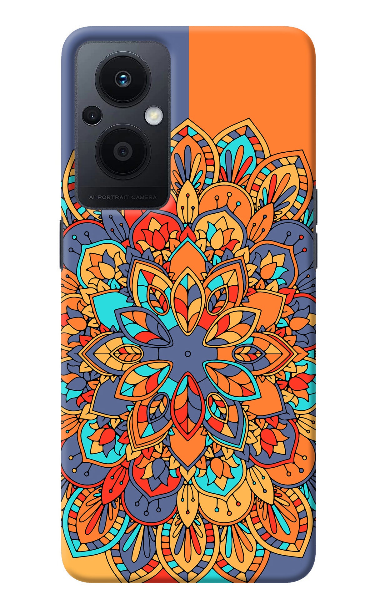 Color Mandala Oppo F21 Pro 5G Back Cover