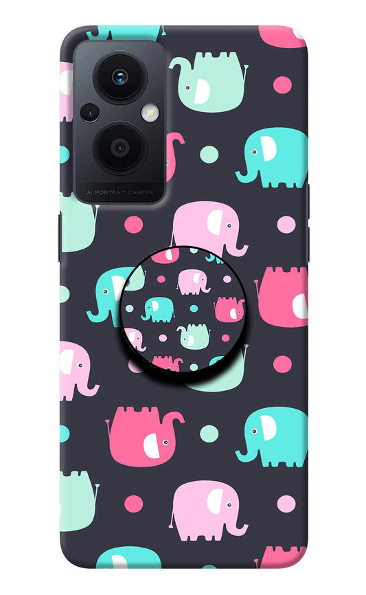 Baby Elephants Oppo F21 Pro 5G Pop Case