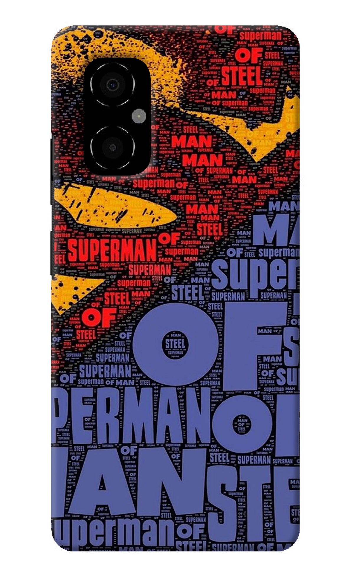 Superman Poco M4 5G Back Cover