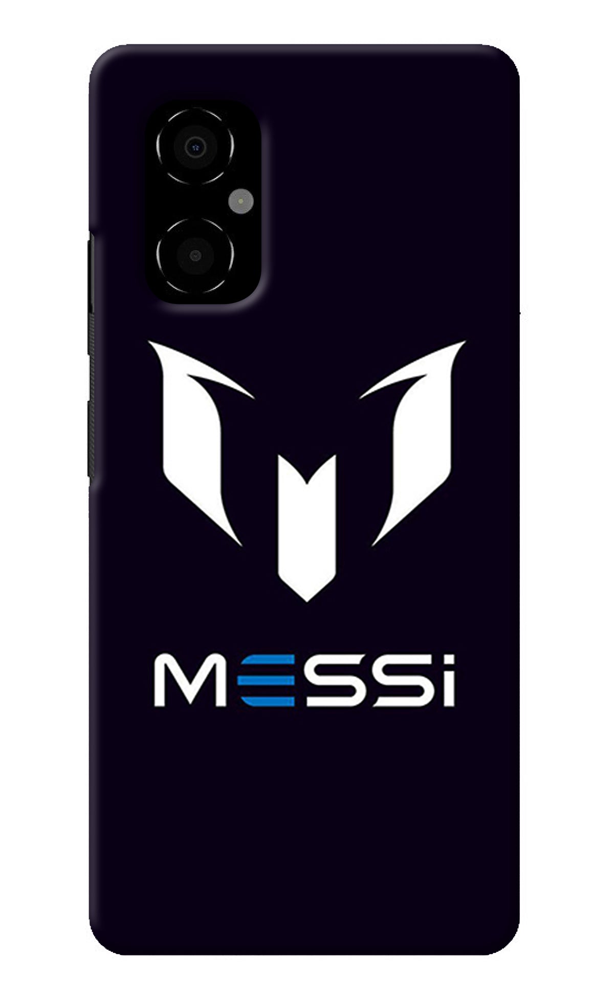 Messi Logo Poco M4 5G Back Cover