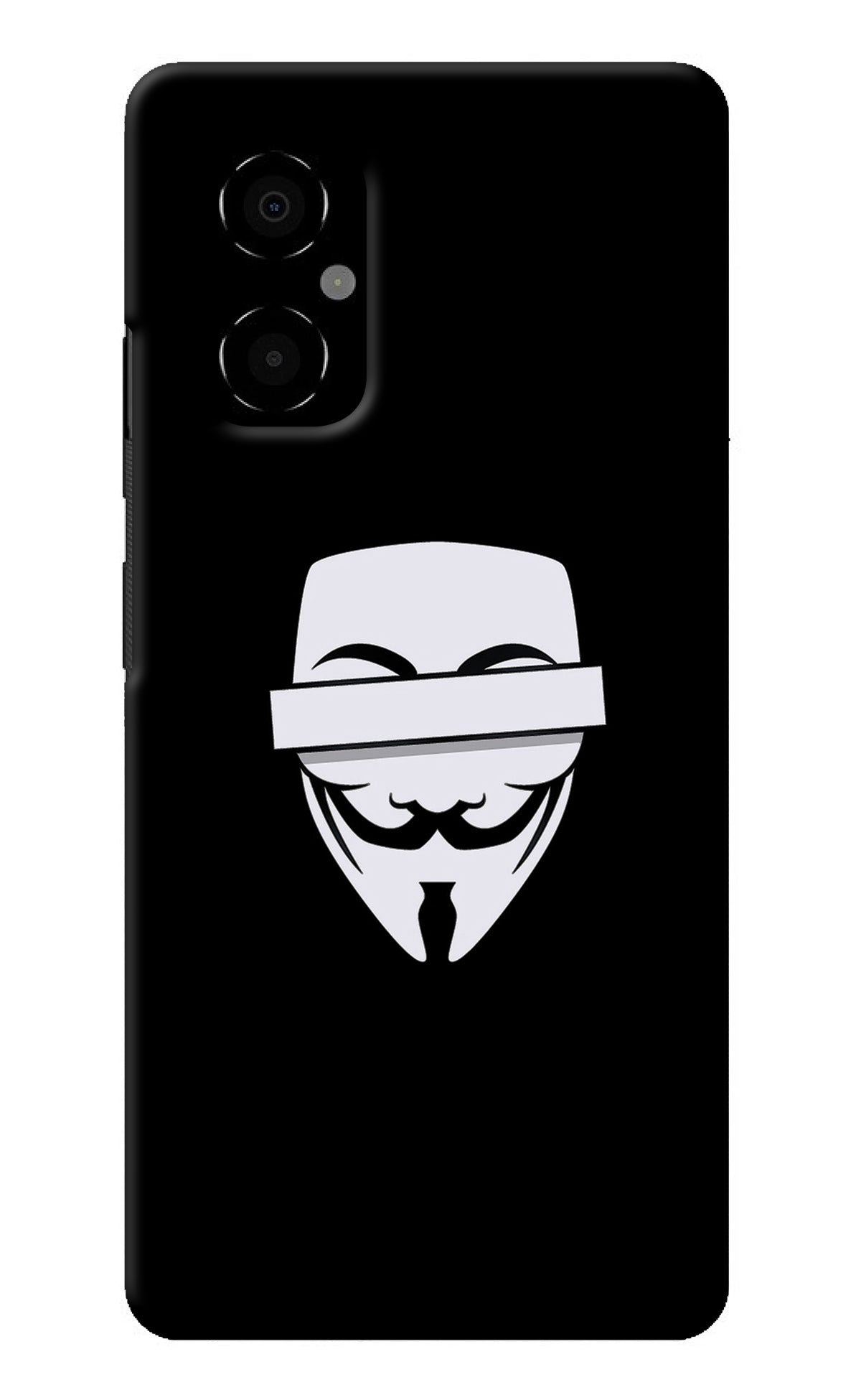 Anonymous Face Poco M4 5G Back Cover