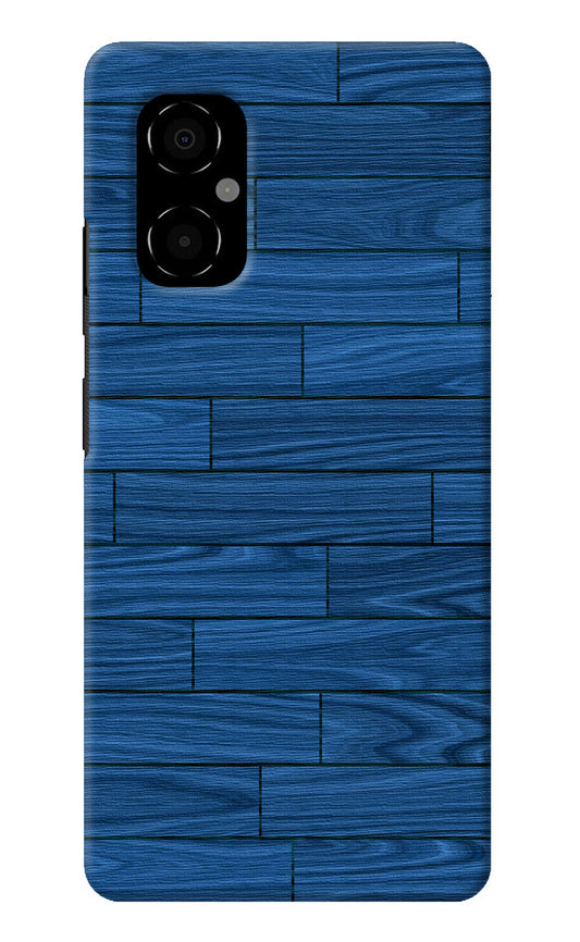 Wooden Texture Poco M4 5G Back Cover