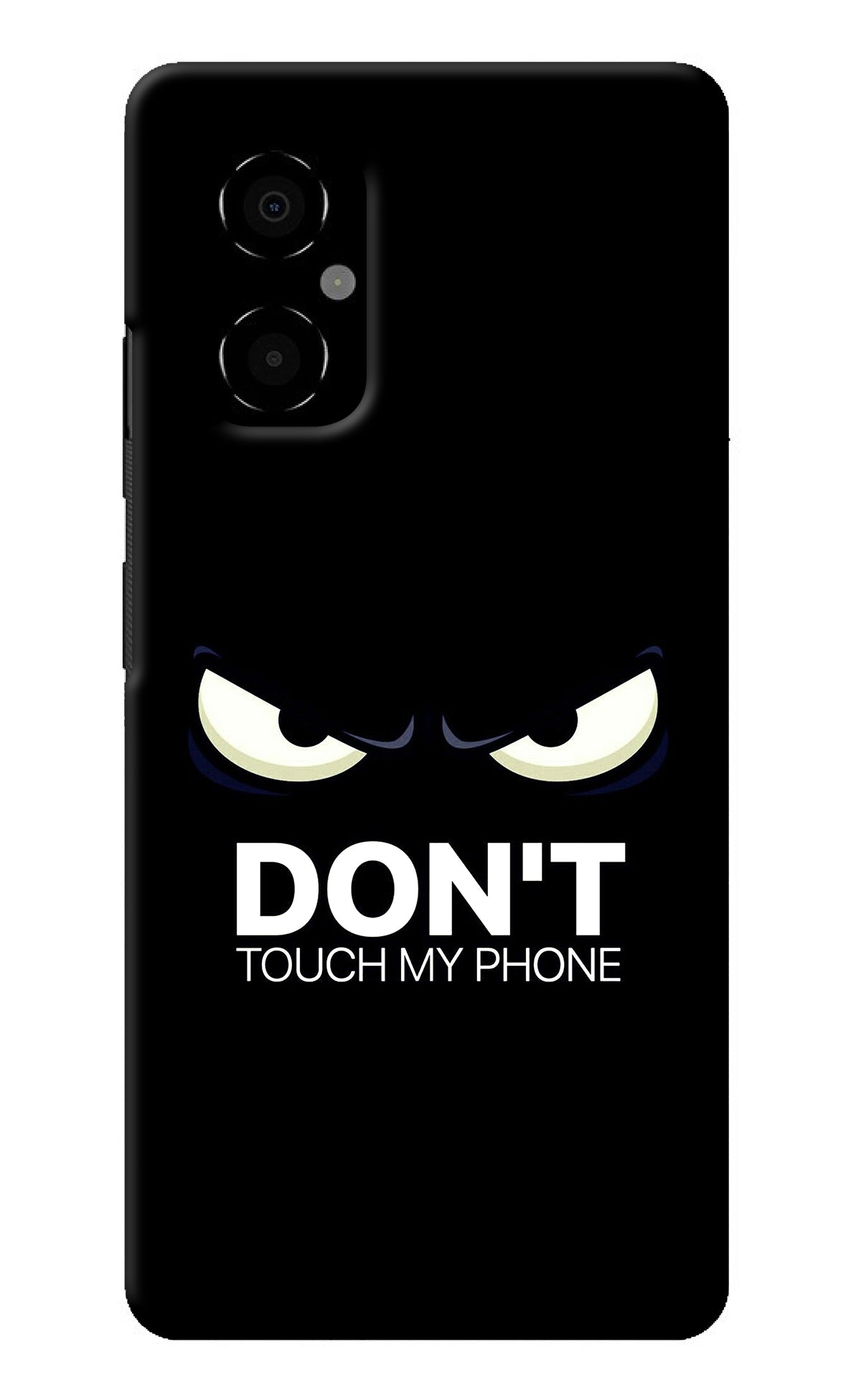 Don'T Touch My Phone Poco M4 5G Back Cover