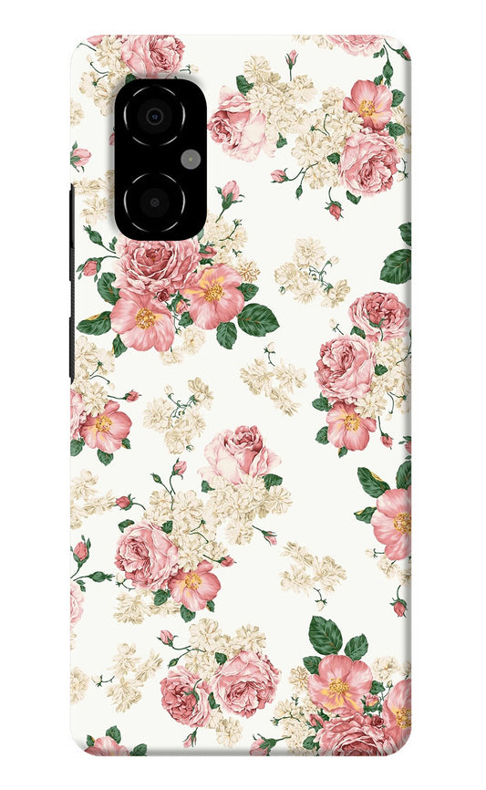 Flowers Poco M4 5G Back Cover