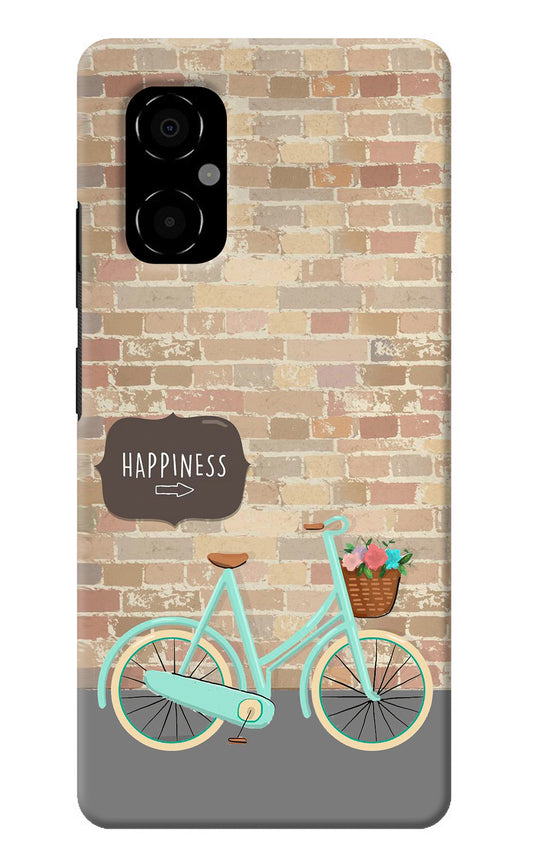 Happiness Artwork Poco M4 5G Back Cover