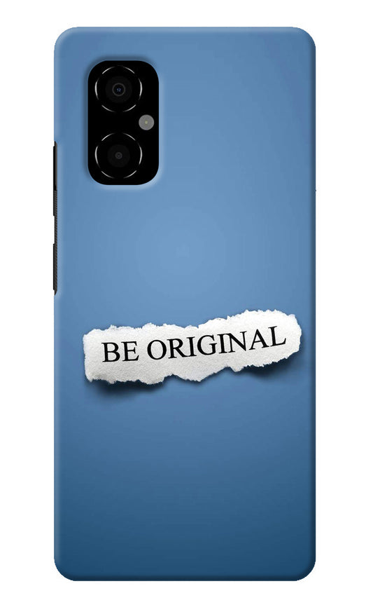 Be Original Poco M4 5G Back Cover