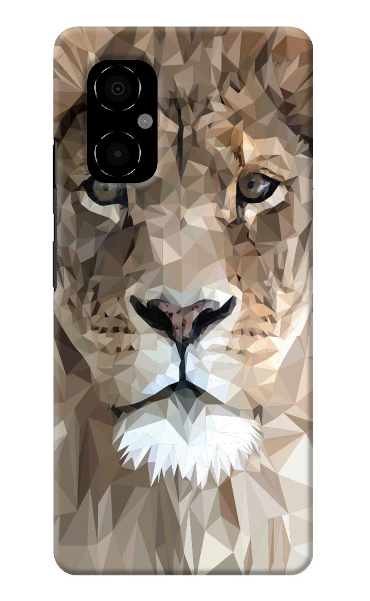 Lion Art Poco M4 5G Back Cover