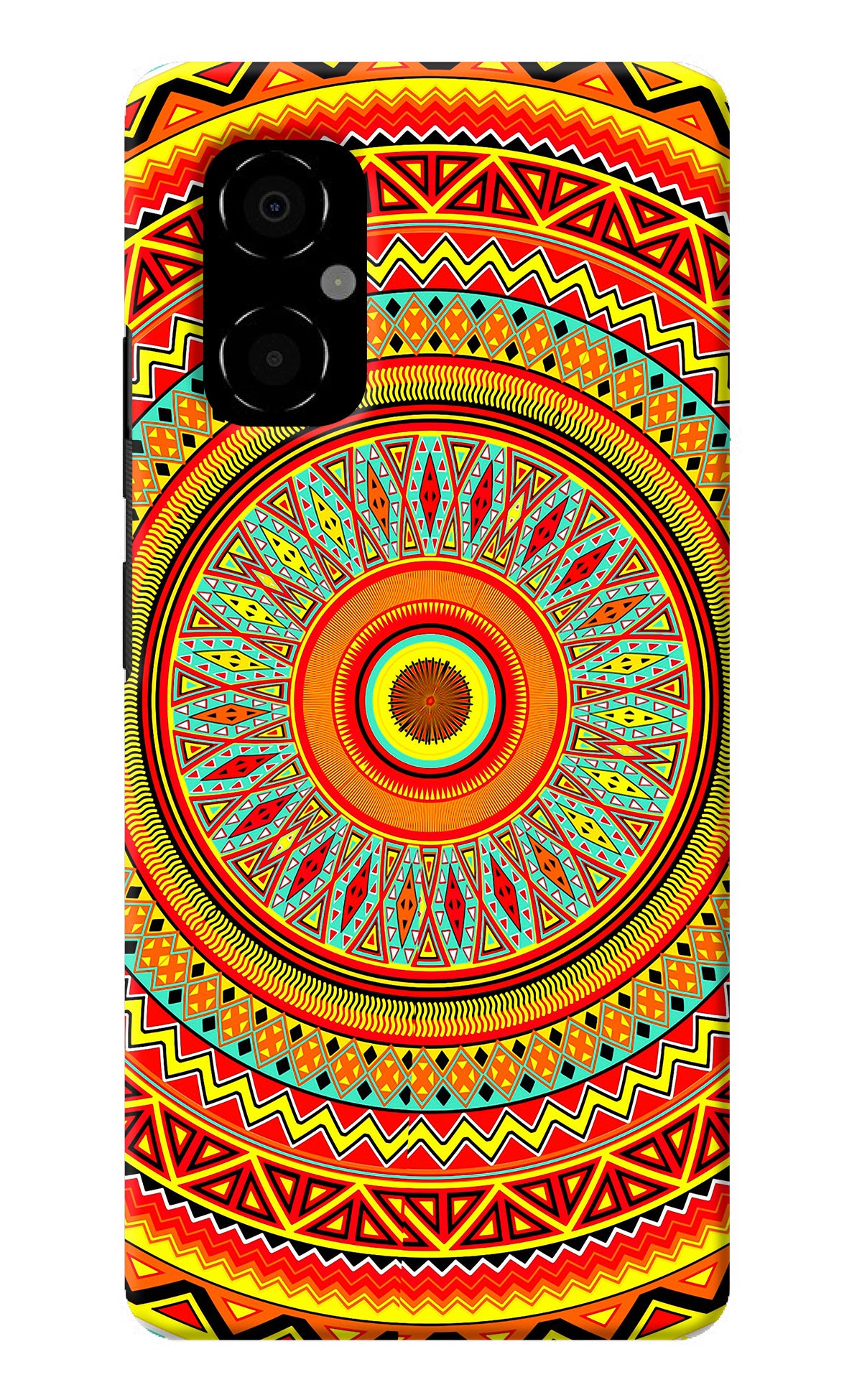 Mandala Pattern Poco M4 5G Back Cover