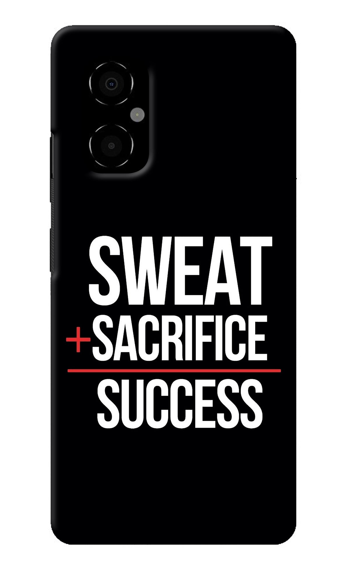 Sweat Sacrifice Success Poco M4 5G Back Cover