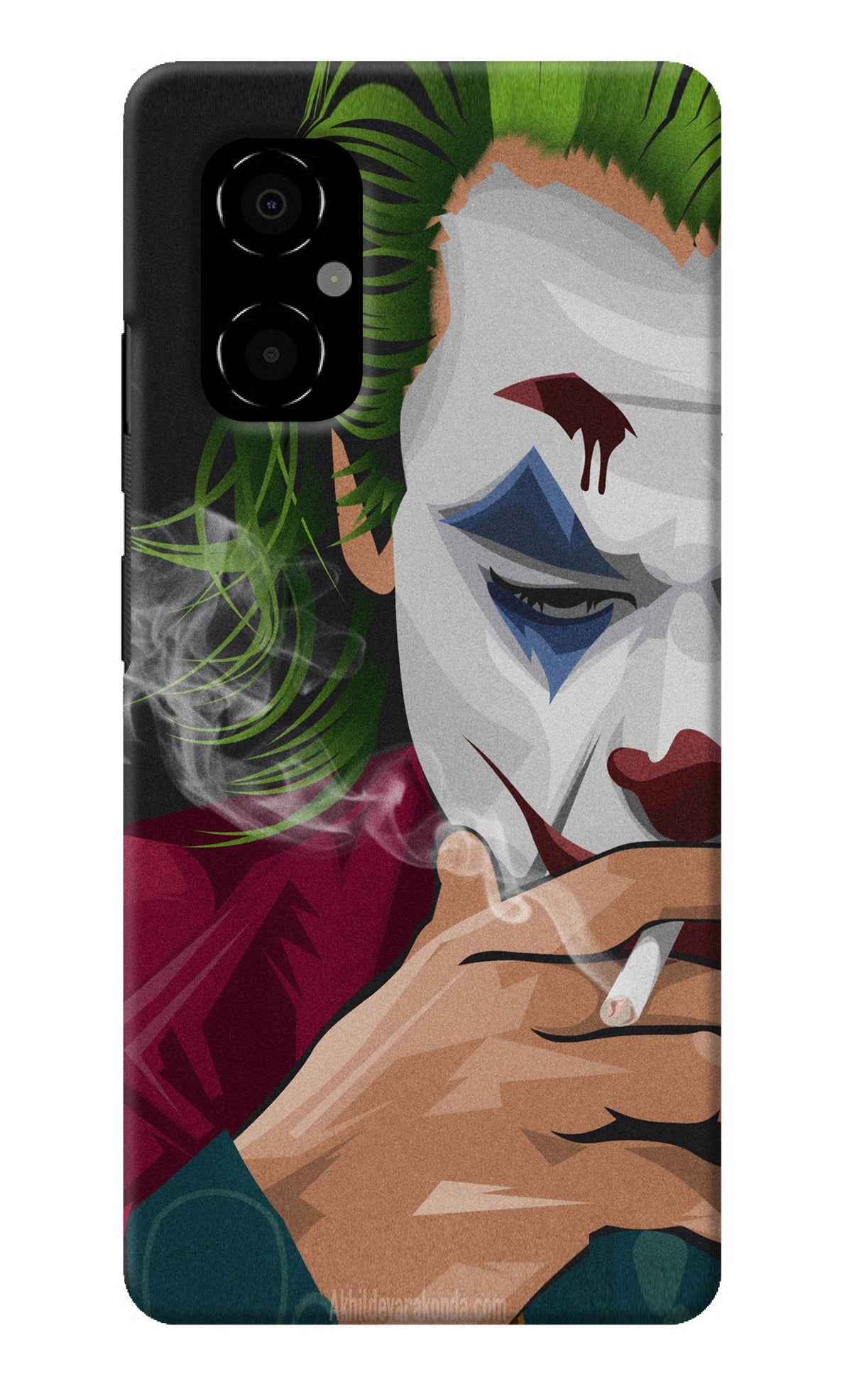 Joker Smoking Poco M4 5G Back Cover