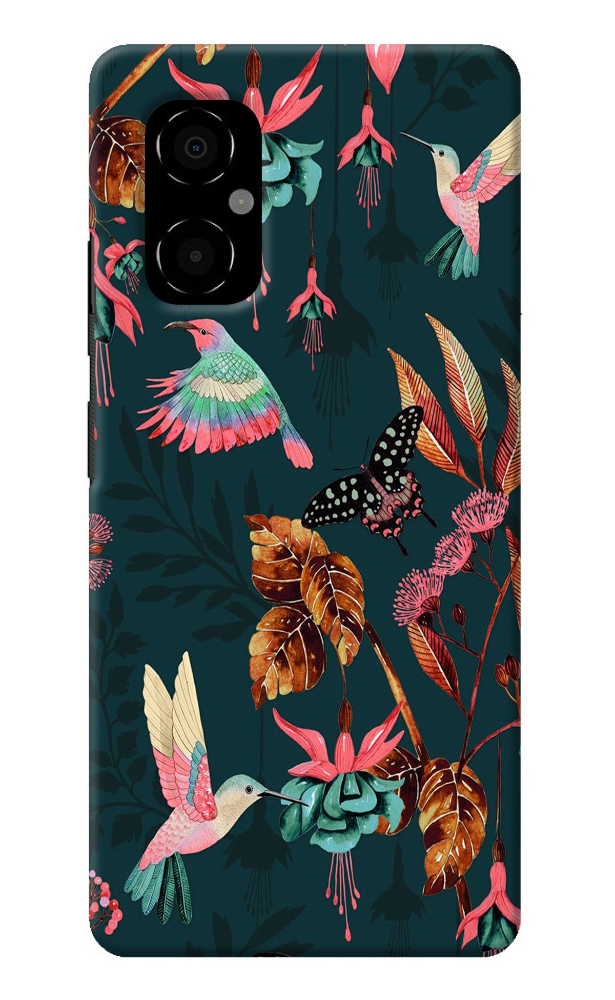 Birds Poco M4 5G Back Cover