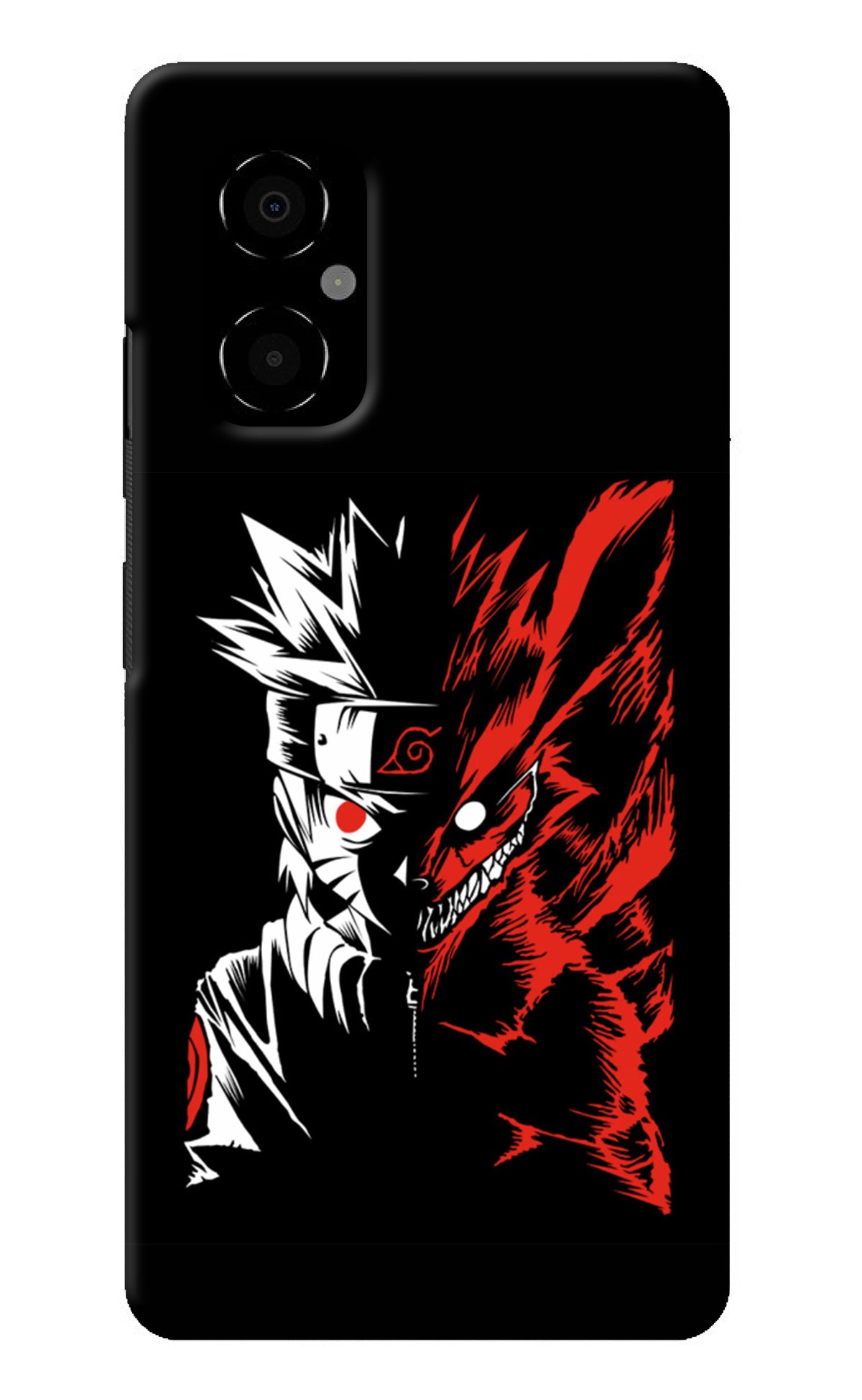 Naruto Two Face Poco M4 5G Back Cover