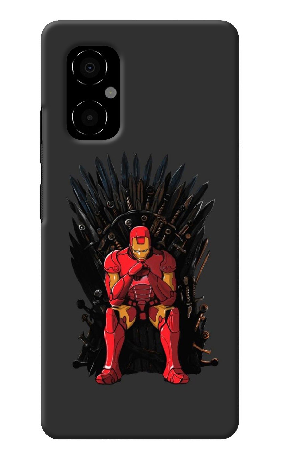 Ironman Throne Poco M4 5G Back Cover