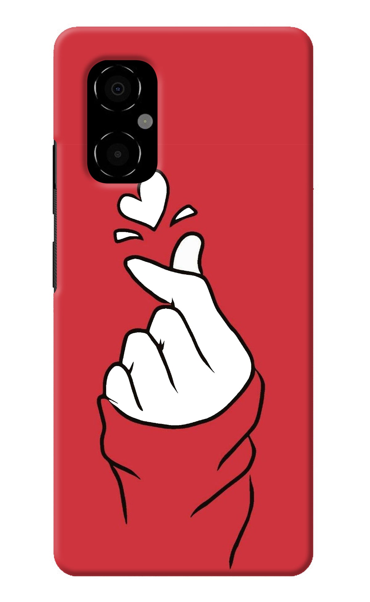 Korean Love Sign Poco M4 5G Back Cover