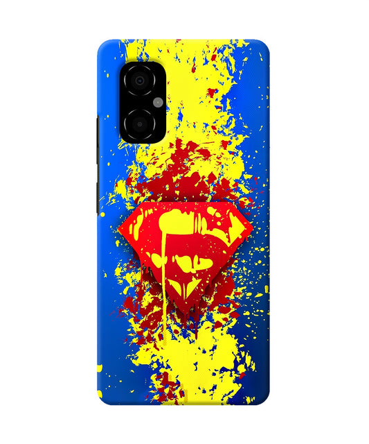 Superman logo Poco M4 5G Back Cover