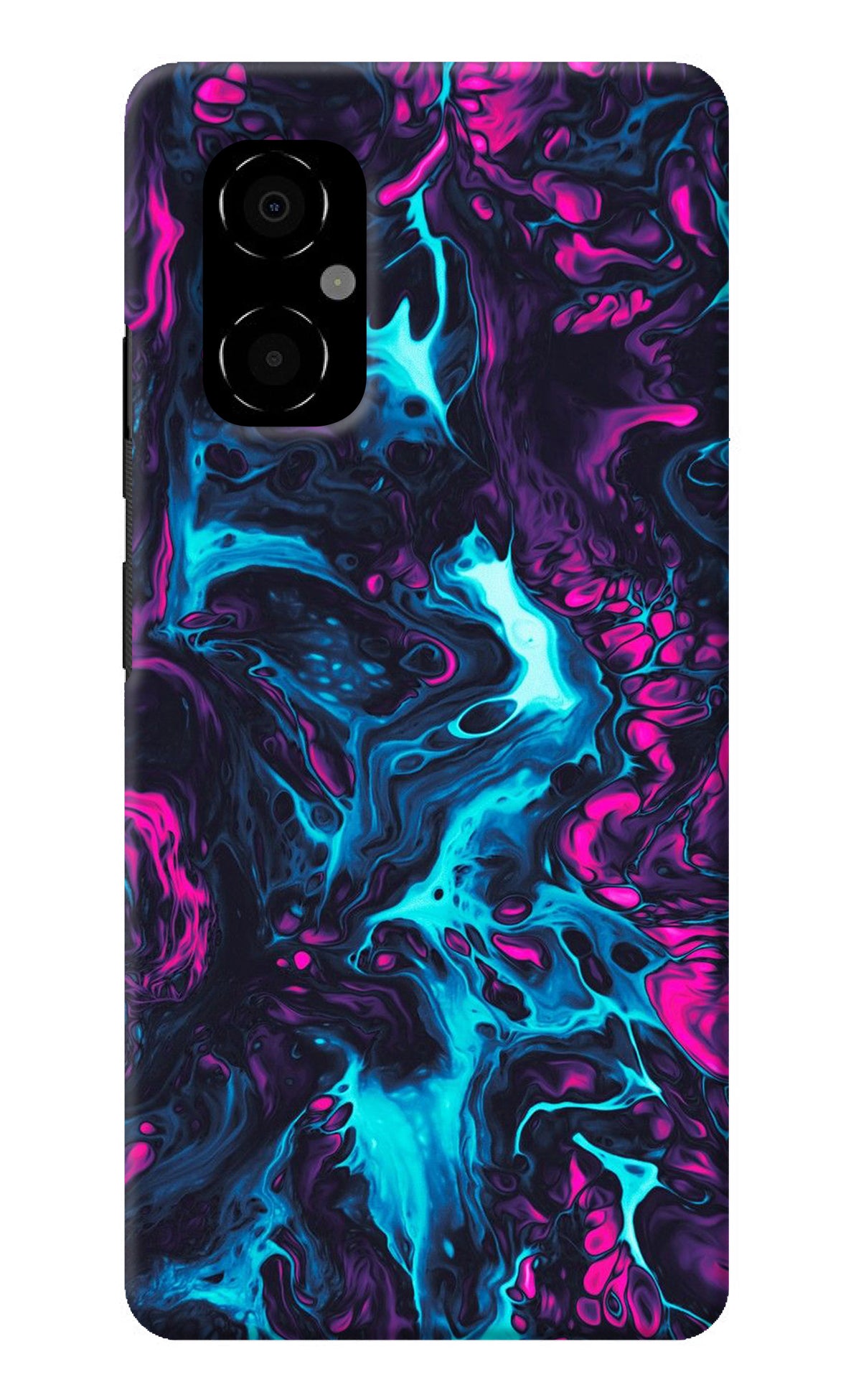 Abstract Poco M4 5G Back Cover