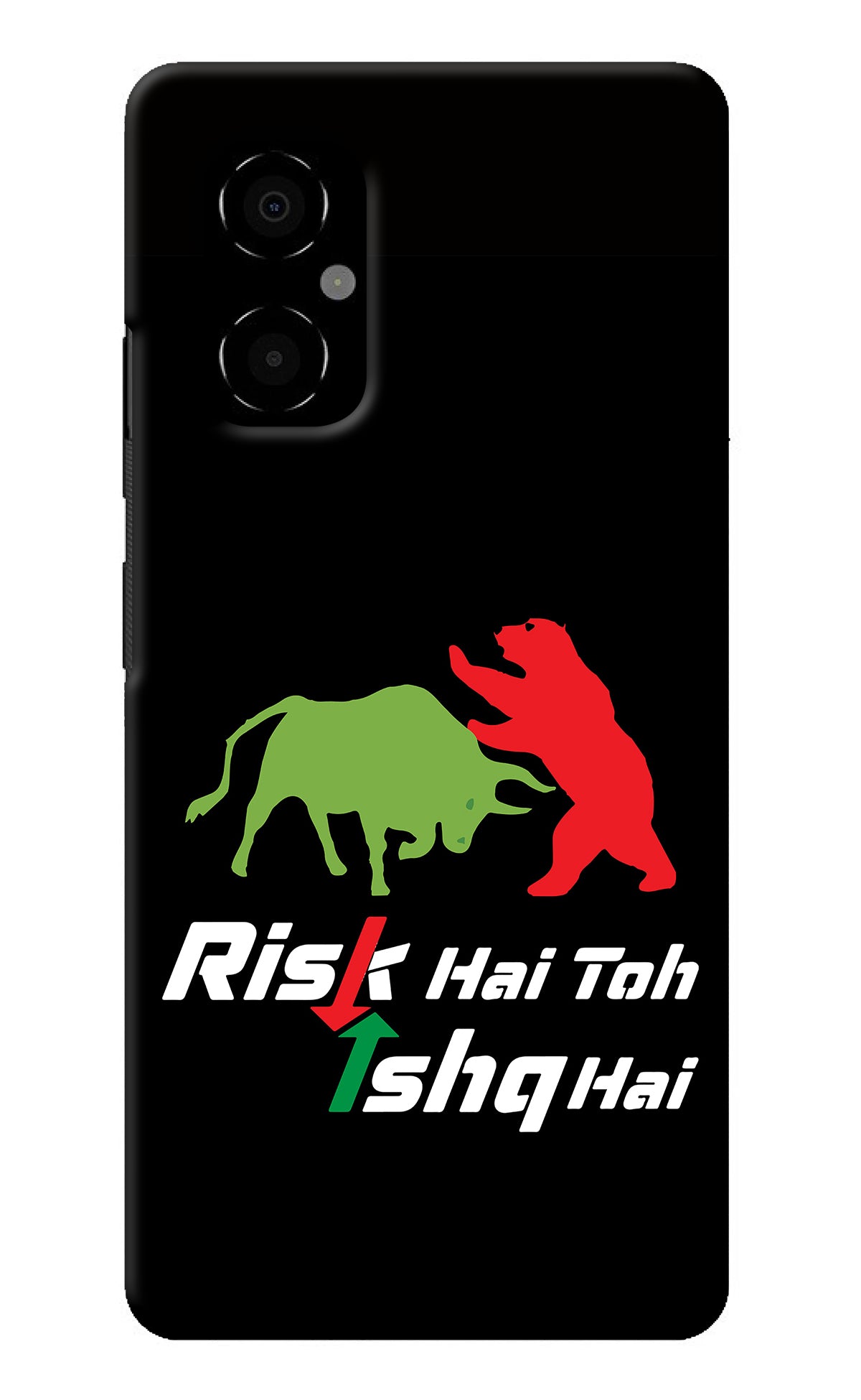 Risk Hai Toh Ishq Hai Poco M4 5G Back Cover