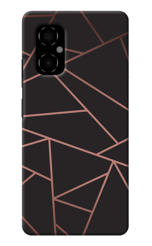 Geometric Pattern Poco M4 5G Back Cover