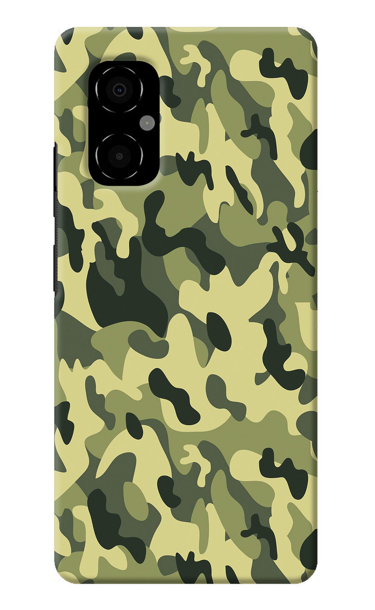 Camouflage Poco M4 5G Back Cover