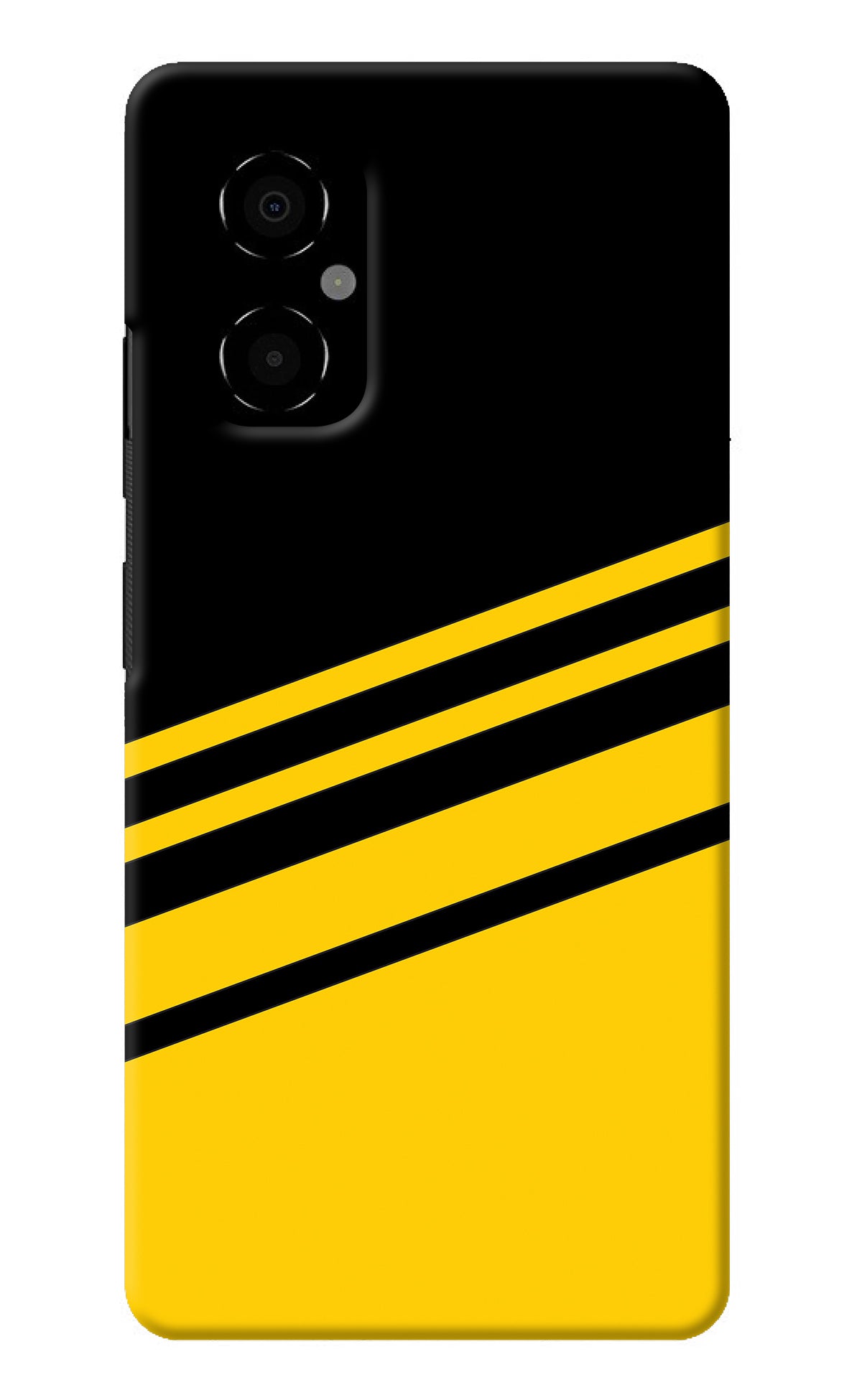 Yellow Shades Poco M4 5G Back Cover