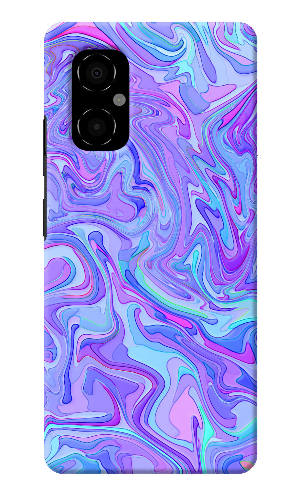 Glitter Poco M4 5G Back Cover