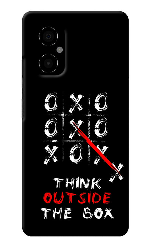 Think out of the BOX Poco M4 5G Back Cover