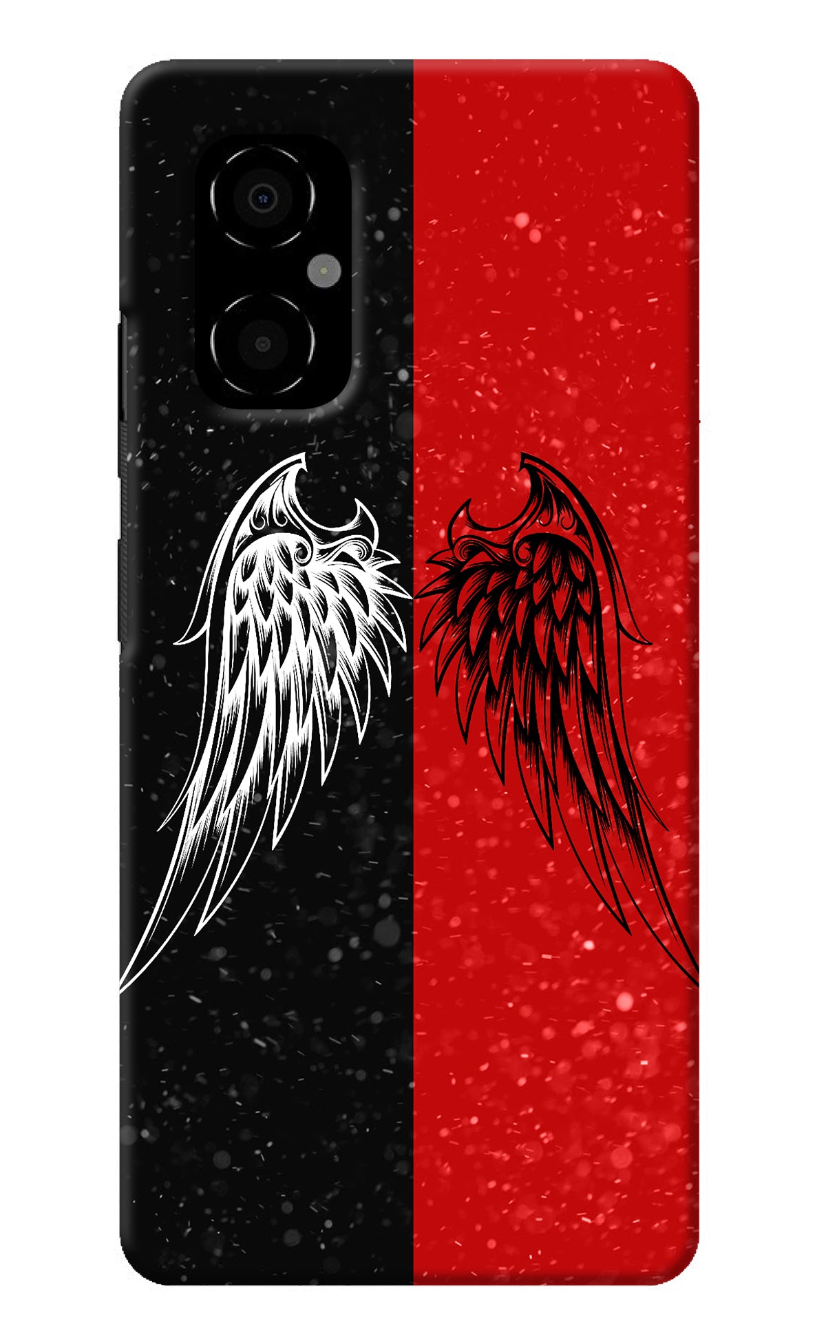 Wings Poco M4 5G Back Cover